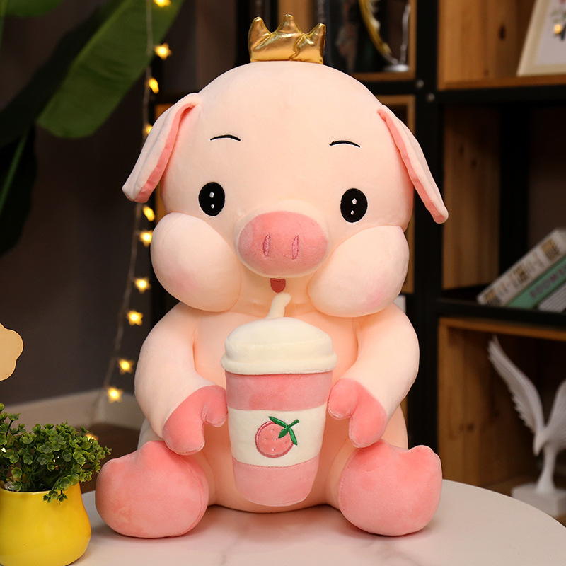 Milk tea pig