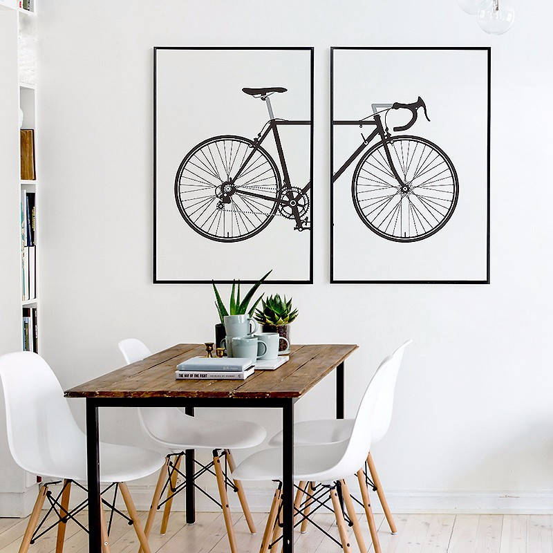 Canvas Core Spray Painting Hanging Picture Without Frame — foto 2