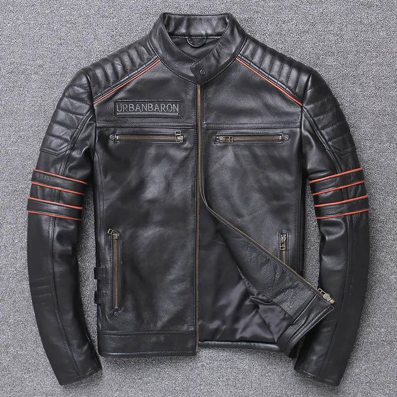 Harley Genuine Leather Clothes Men's Motorcycle Riding