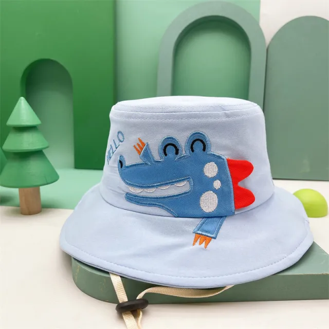 Cartoon Baby Hat Spring And Autumn Leisure Sky Blue - Shop at LoveMi