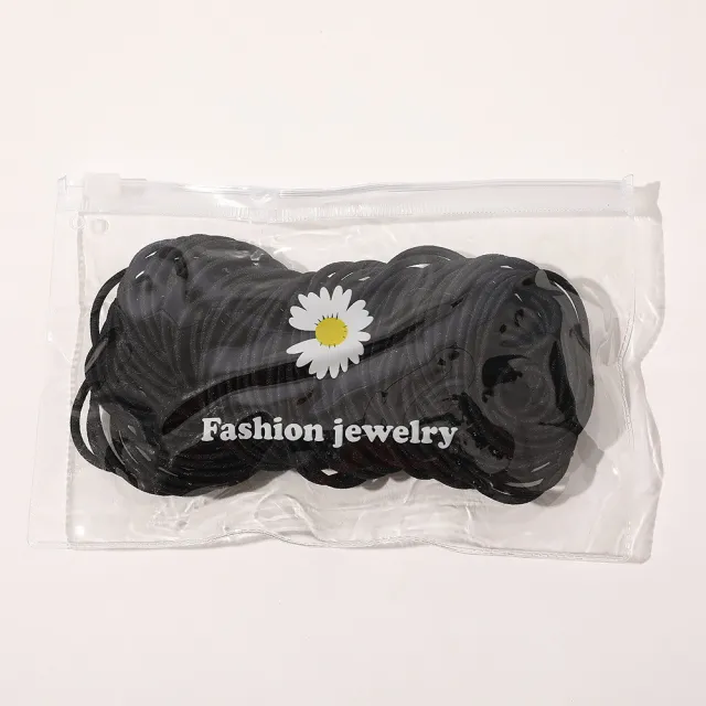 Simple Headband Bag Hairband Elastic Leather Hair Rope Suit Women Packed In Bags - Shop at LoveMi