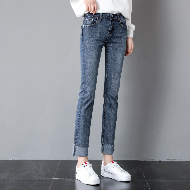 New Loose And Thin Nine Point Pants All Match