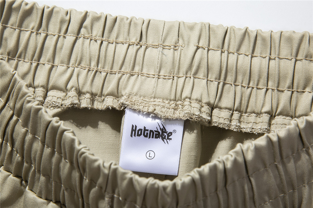 Cashew Flower Patchwork Multi-pocket Straight Cargo Pants Men's Street