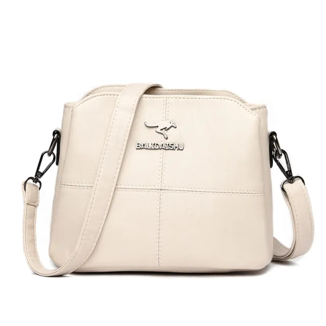 Versatile Fashion Shoulder Messenger Bag White - Shop at LoveMi