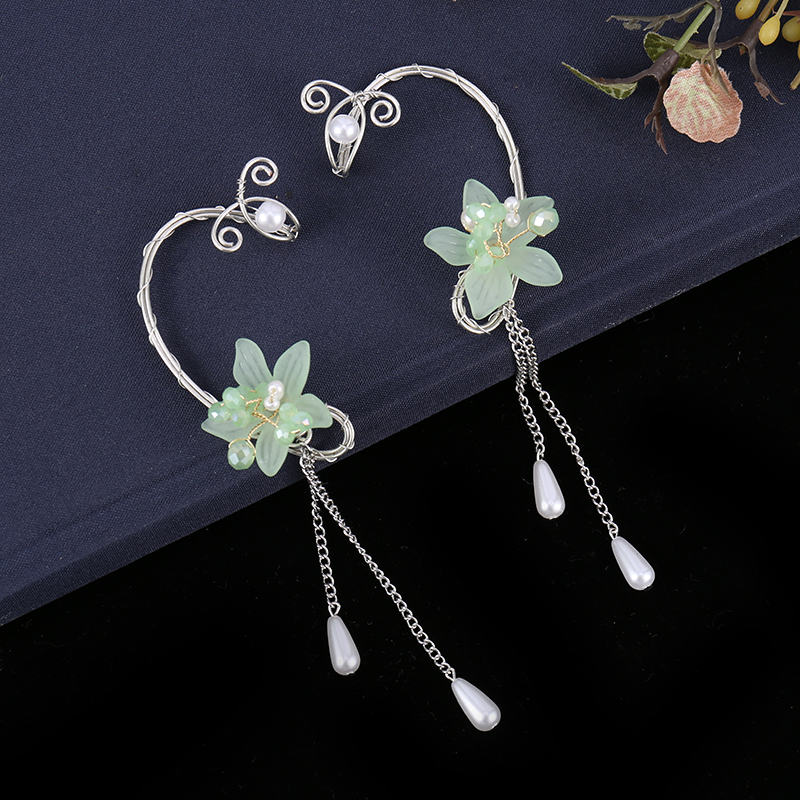 Title 13, Womens Fashion Crystal Flower Earrings Sparkli...