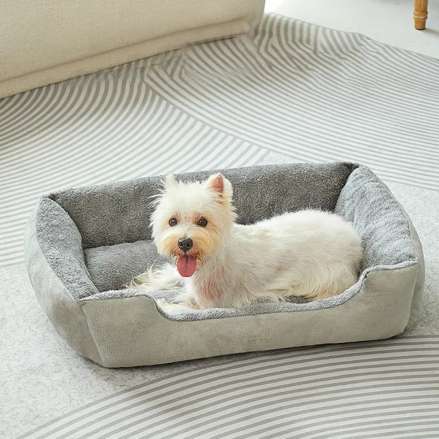 Dog Sofa Nest Universal In All Seasons Small, Medium And Large Dog Teddy Pet Supplies Kennel Winter Warm Dog Bed Gray - Shop at LoveMi