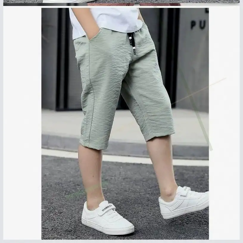 Summer Thin Childrens Short Pants Five Point Pants Casual