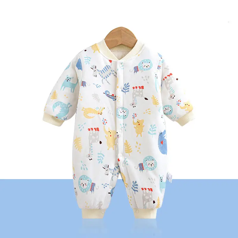 Warm Jumpsuit Newborn Cotton Crawling Suit