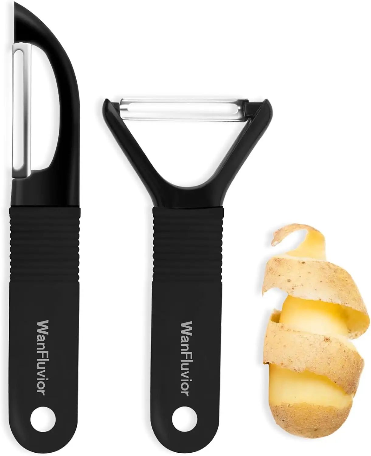 Kitchen Vegetable Peelers, Swivel Peeler And Y-Shaped