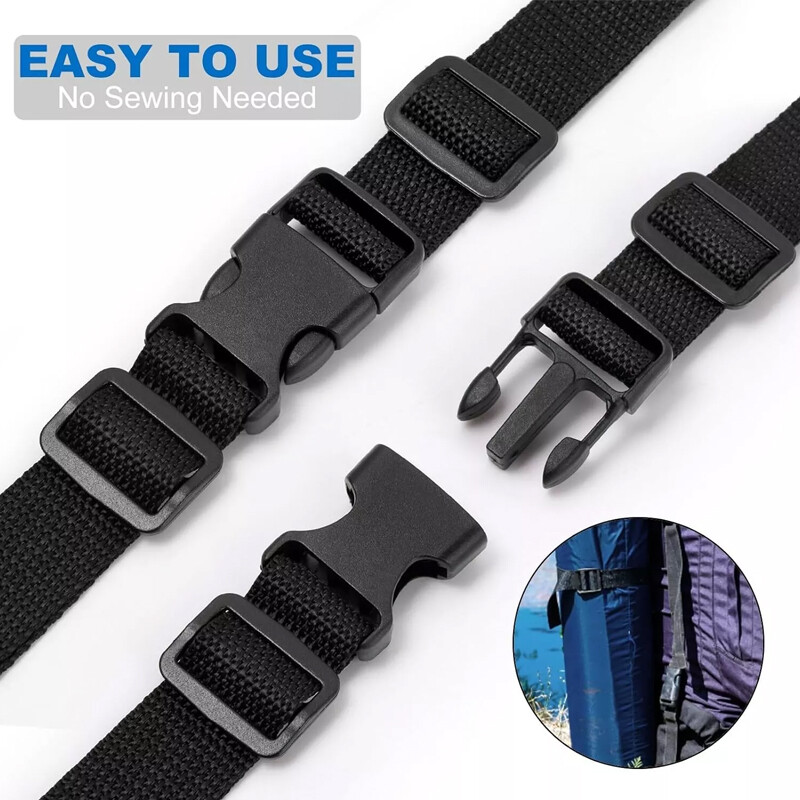 10M Heavy Duty Nylon Webbing Strap Tape-25Mm Wide Backpack Strapping Chest 3
