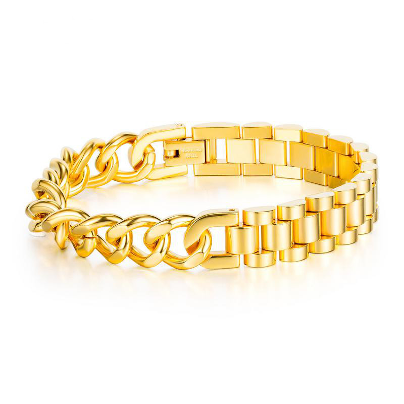 Fashion Personality Student Trendy Men's Watch Bracelet