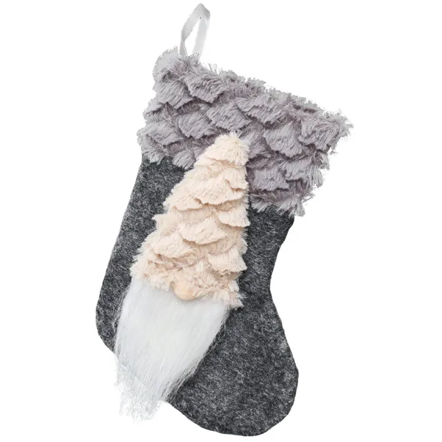 Santa Stockings Gift Bag Christmas Ornament Pendant Grey - Shop at LoveMi
