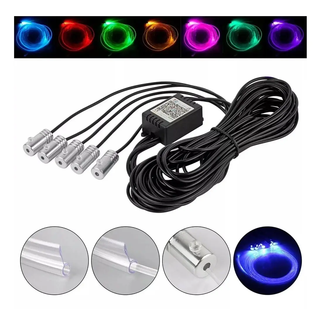 APP Control 5-In-1 RGB LED Interior Strip