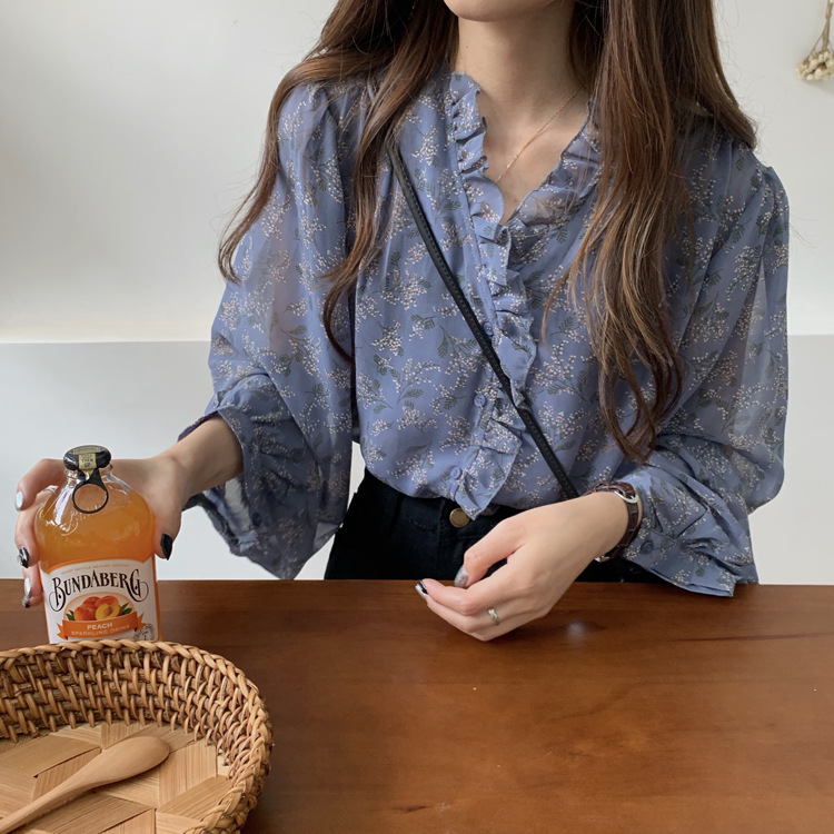 Women's Bottoming Shirt Puff Sleeve Top