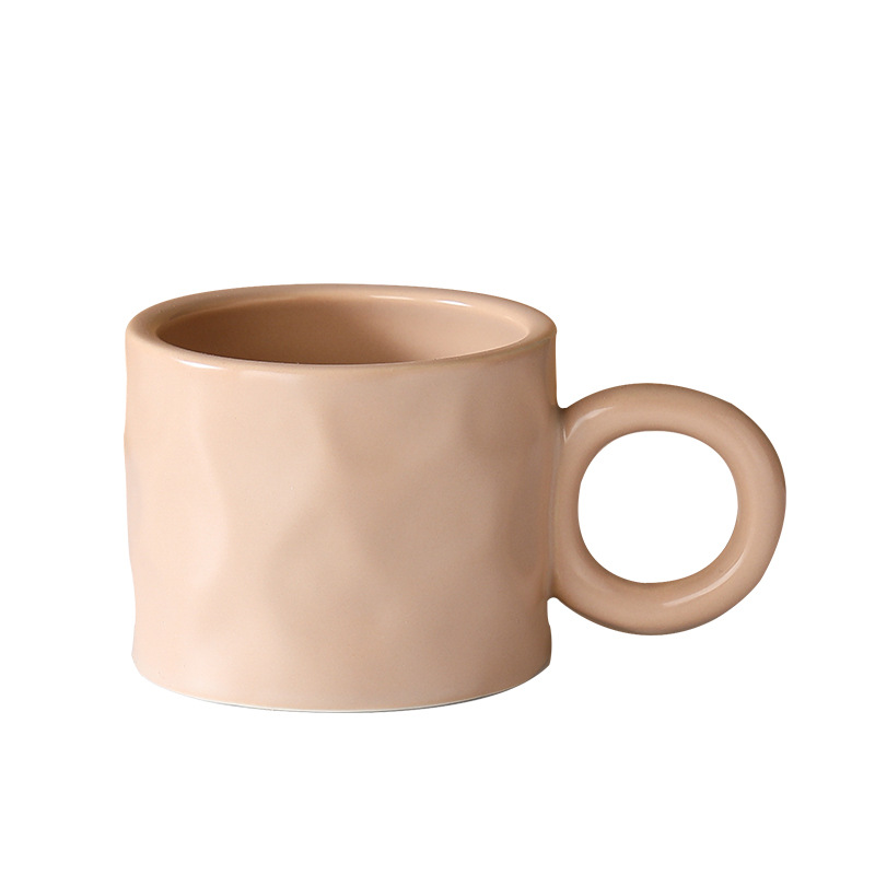 Title 5, Creative Solid Color Morandi Ceramic Mug