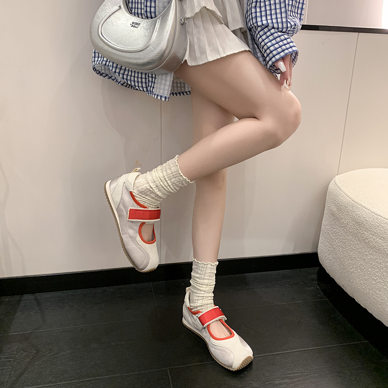 Women's Vintage Thin Mary Jane Sandals, 2026 New Summer & Autumn Soft Sole Lightweight Casual Ballet Flat Trainer Shoes