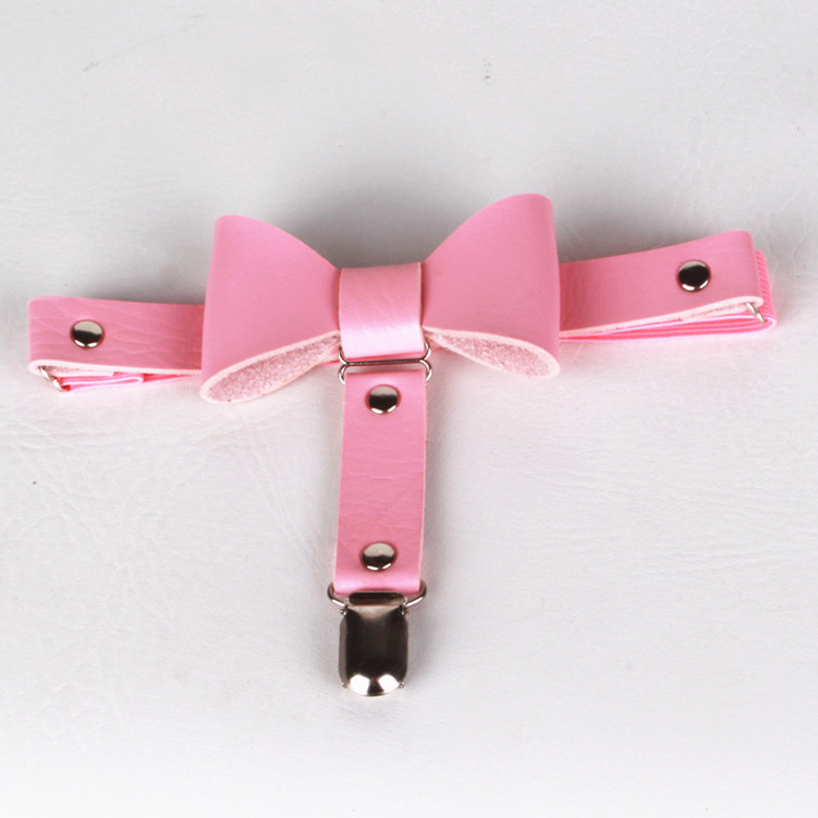 Title 2, Harajuku Punk Pu Leder Single Bow Bein Kette Sc...