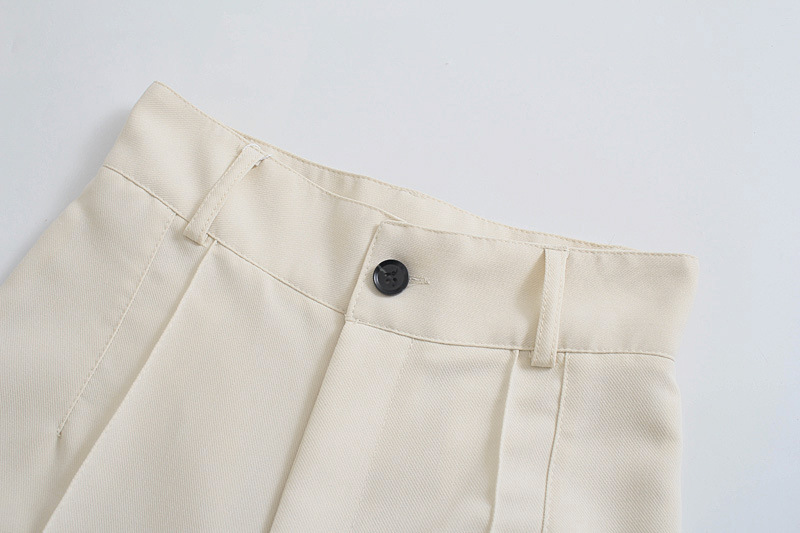 Title 26, Elegante Hose mit geradem, hohem Bund, schmaler...