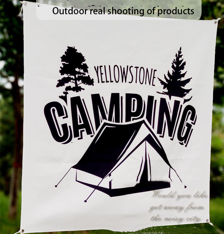 Outdoor Tent Flag Camp Flag 5
