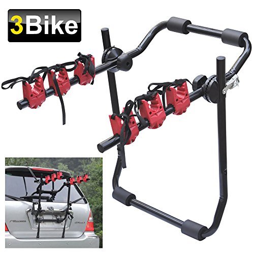 3 Bicycle Carrier Car Rack Bike Cycle Universal Rear Boot Mount — image 6