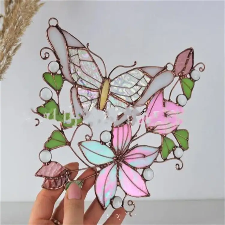 Creative Colorful Butterfly Acrylic Pendant