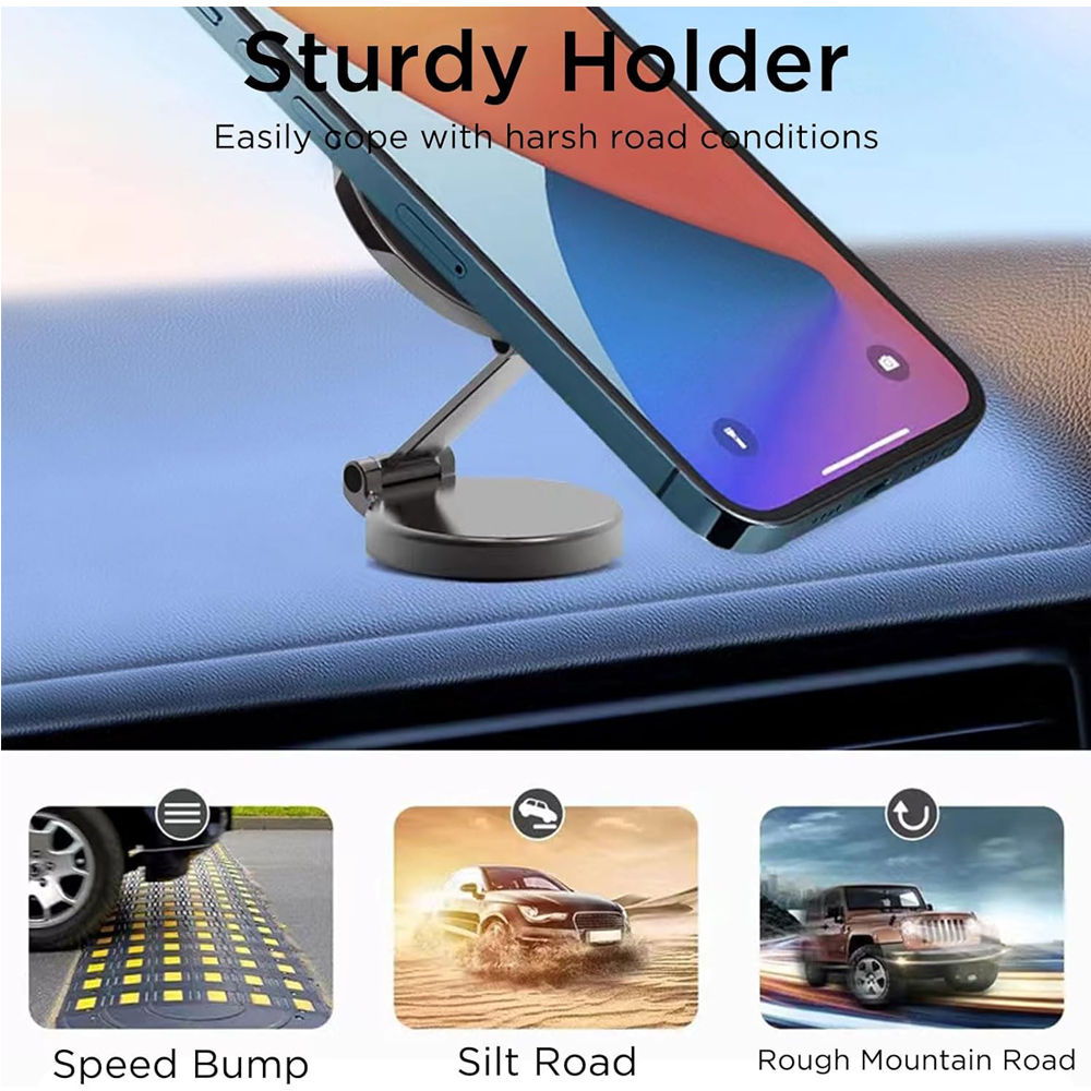 Mobile Phone Holder, Adjustable Magnetic Car Phone Holders_voghion.com