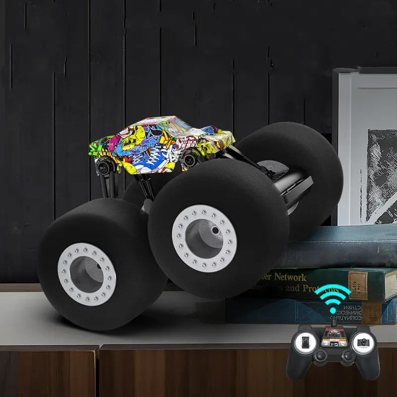Remote Control Stunt Truck Sponge Tire Kids