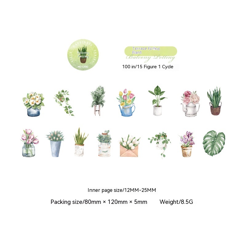 Retro Collage Notebook DIY Decorative Material Stickers - Image 3