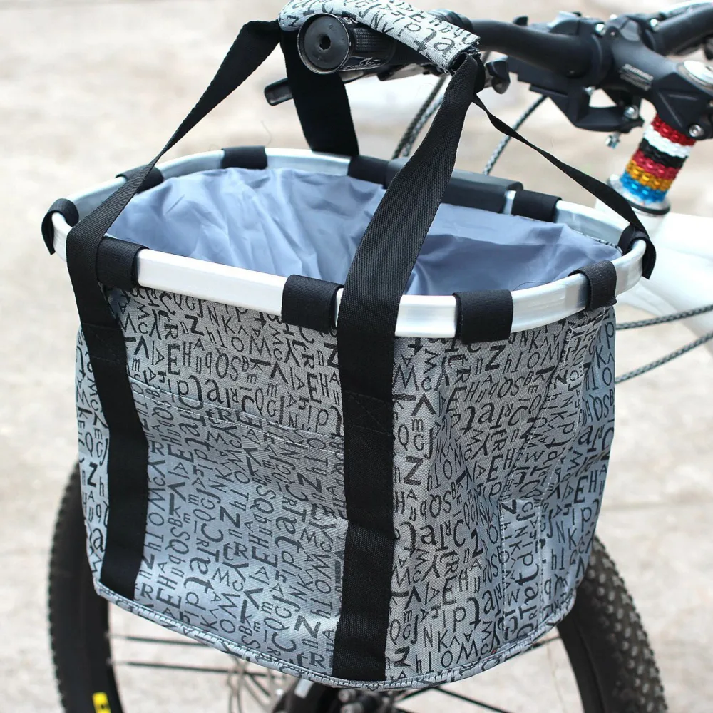 Bicycle Mountain Bike Front Bag Folding Basket S41 46