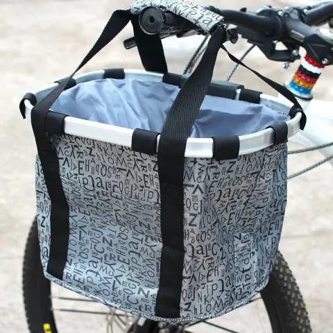Bicycle Mountain Bike Front Bag Folding Basket S41 46