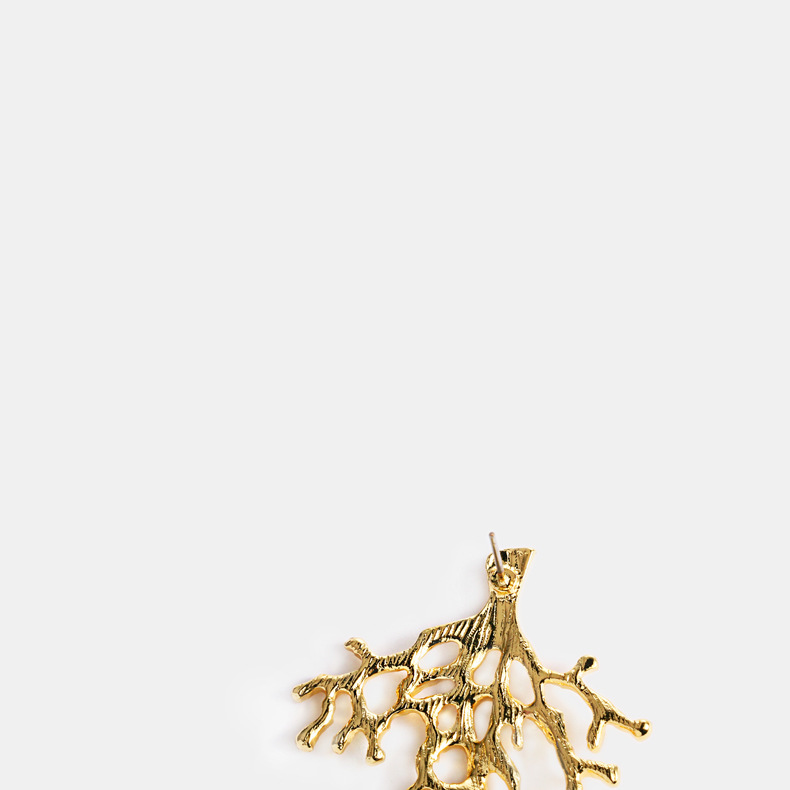 Metal Geometric Irregular Earrings Earrings Women