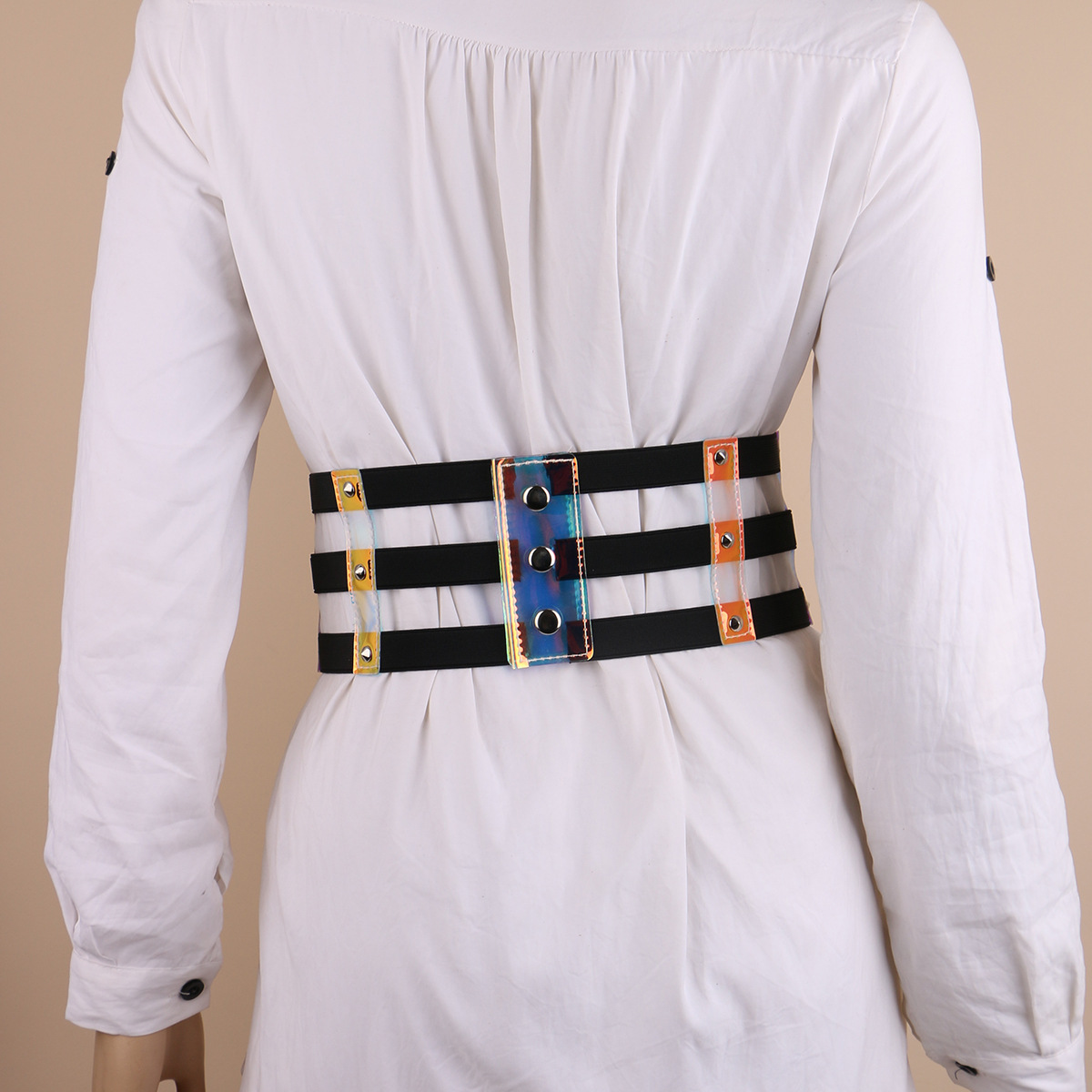 Title 2, Colorful Fashion Performance Hollow Belt