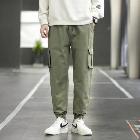 Cargo Pants Men Streetwear Joggers Casual Sweatpants Techwear Army