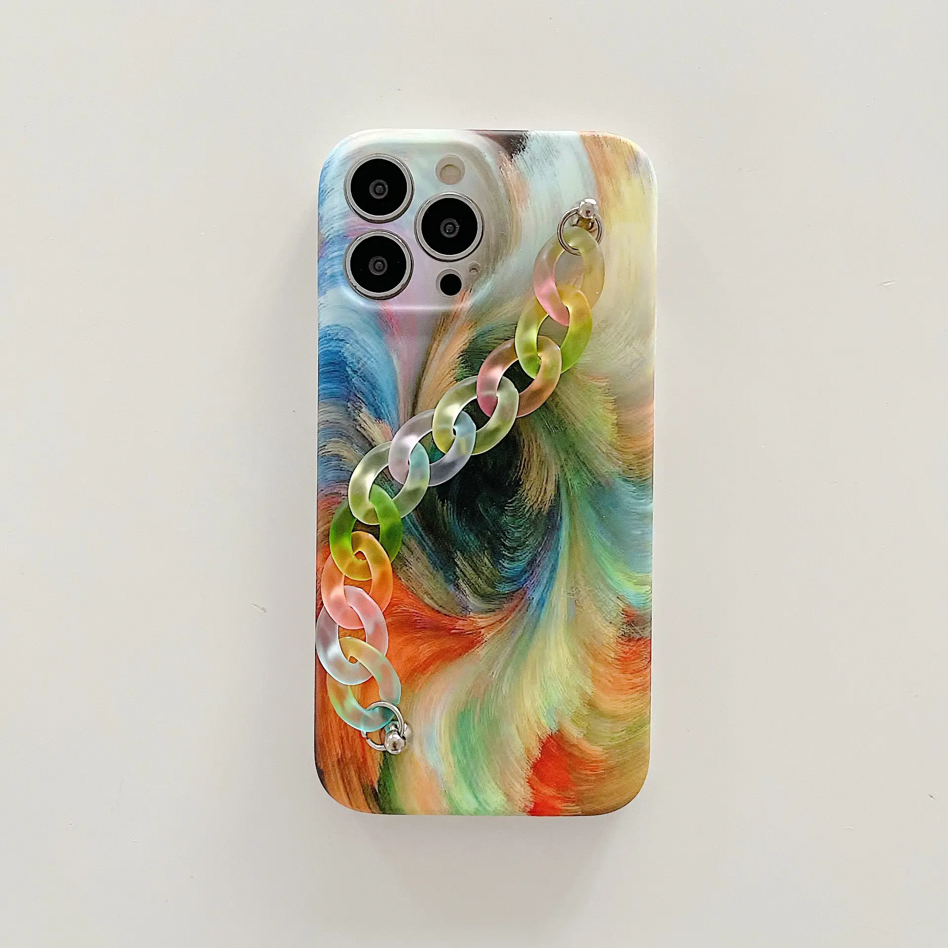 Swirl Wind With Crystal Bracelet Phone Case