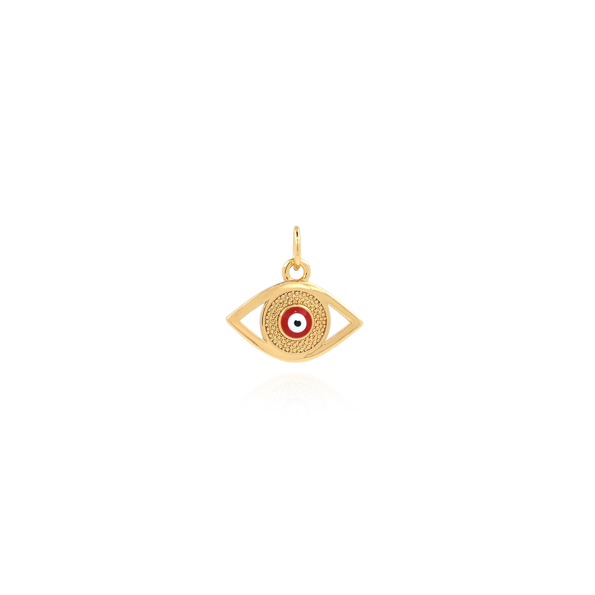 Title 8, 18K Copper Plated Oil Dropping Eye Pendant – A ...