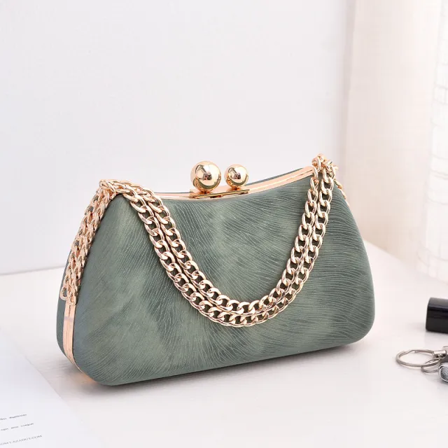 Chain Handbags Fashion Luxury Dress Party Dinner Bags For Women Crossbody Shoulder Bag Green - Shop at LoveMi