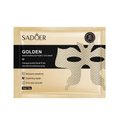 Moisturizing And Hydrating Golden Butterfly Eye Patch - Gold - View 1
