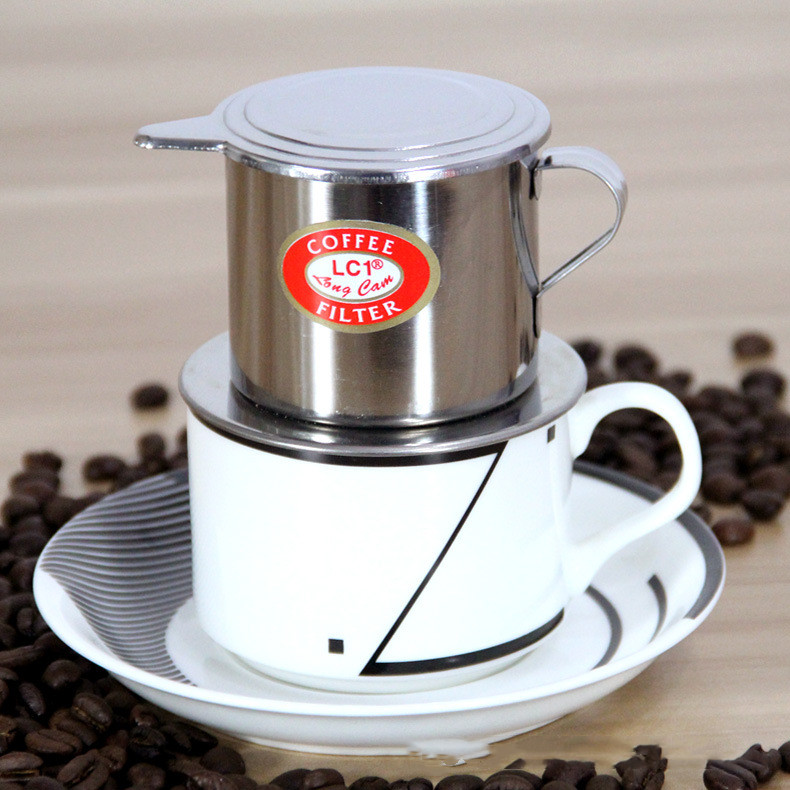 Title 4, Vietnamese stainless steel hand coffee filter cup