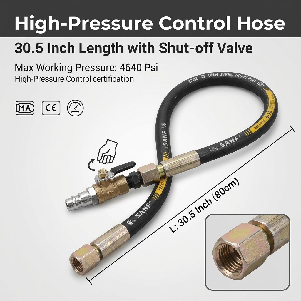 Pneumatic Injector Puller D Iesel Removal Extractor Tool Air Kit — image 11