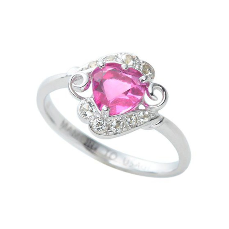 Ruby Ring 925 Sterling Silver Christmas Gift