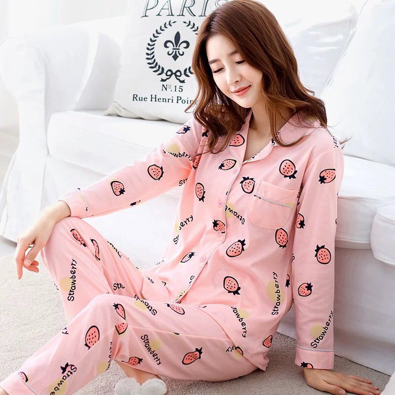 Title 1, Pure Cotton Long-sleeved Korean Style Thin Loos...