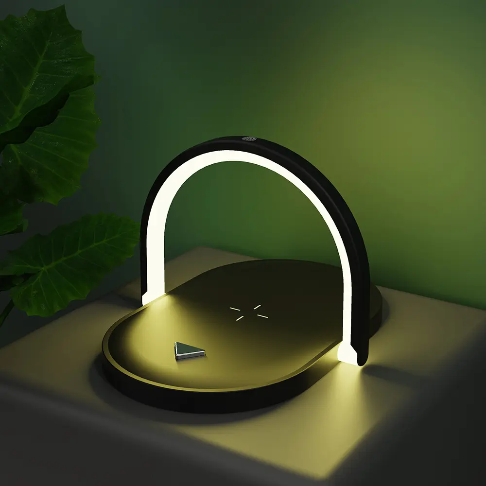 3 In 1 Foldable Wireless Charger Night