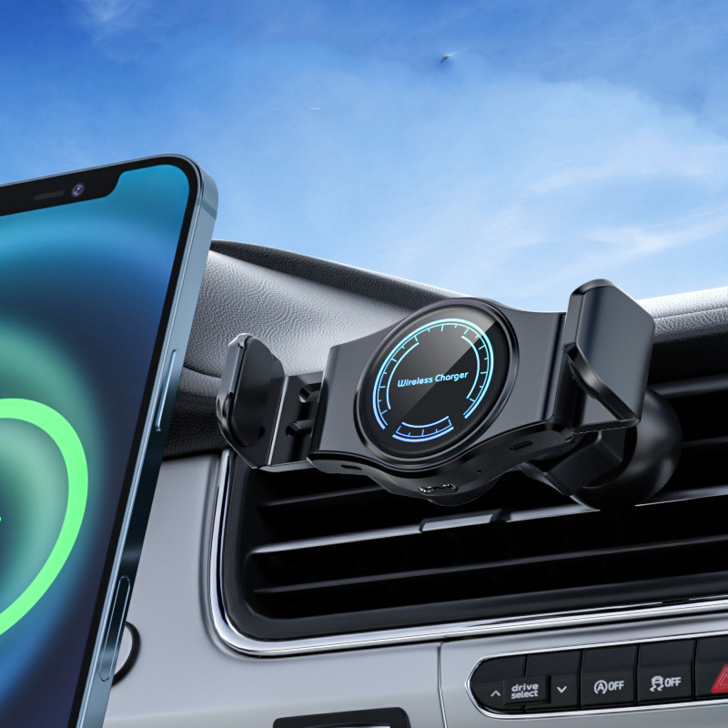 Wireless Charging Electric Car Phone Holder - Image 7
