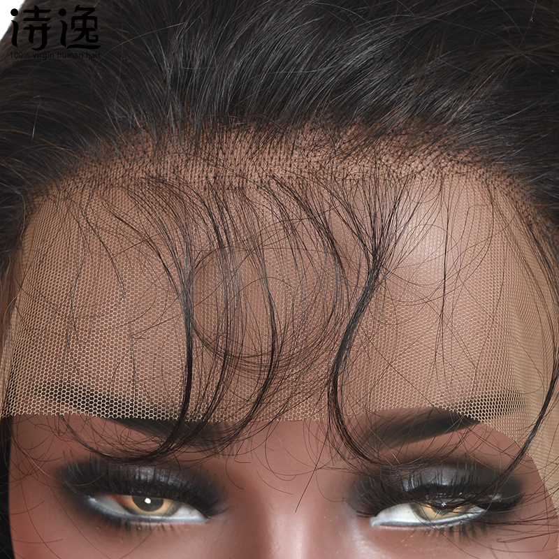 Body Wavy Human Hair Wigs 13X4 Lace - Image 4