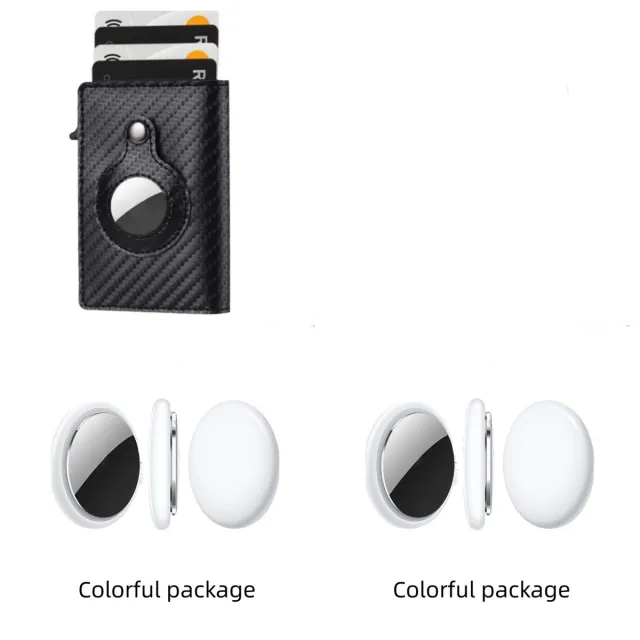 Anti Theft Bullet Card Bag Multi functional Rfid Card Holder Men's Leather Slim Wallets Combine6 - Shop at LoveMi