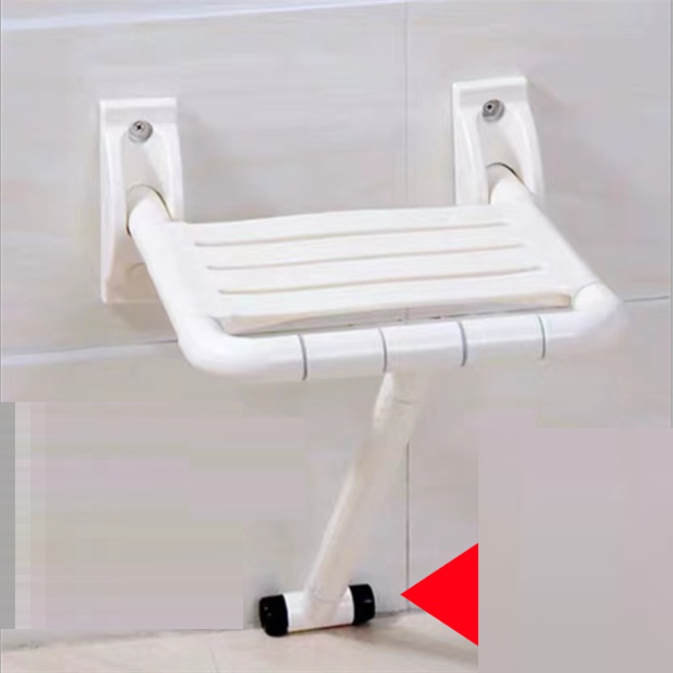 Title 6, Wall-mounted Folding Bath Stool For The Disabled