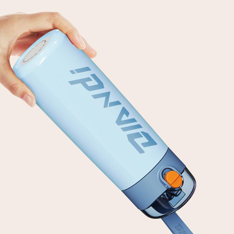 Children Students Simple Cute Straw Insulation Mug