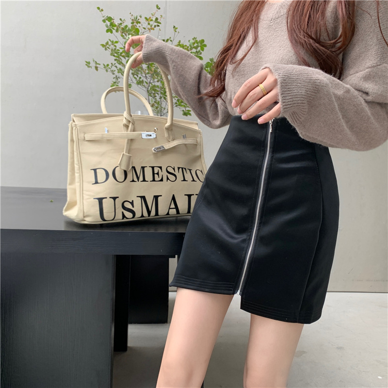 Title 2, High-waist Korean Style Bag Hips Slim Fashion Z...