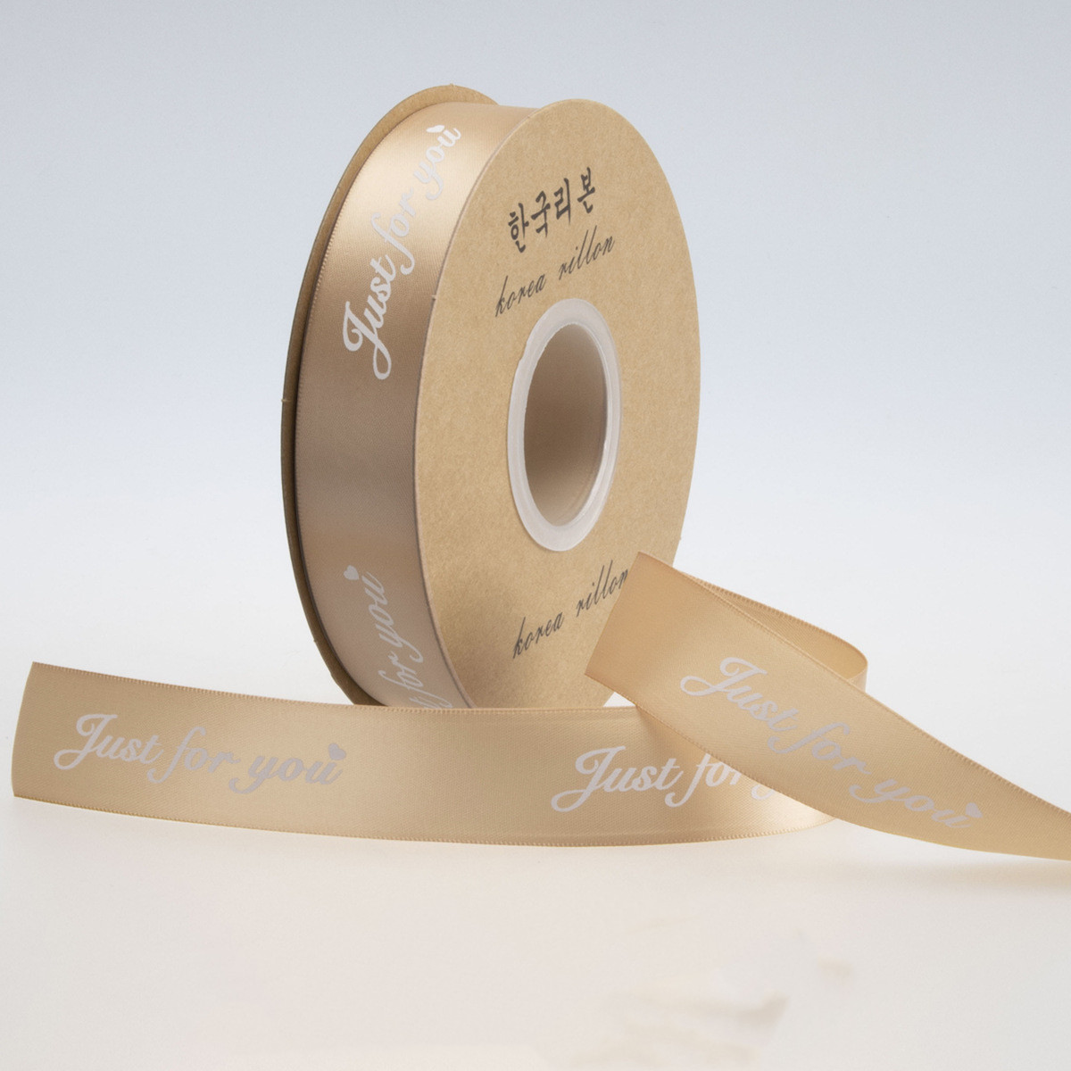 Flower Bouquet Ribbon Printed English Letter Ribbon
