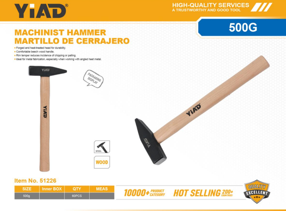 500g Fitter Hammer-Only Support Self-pickup, And The Free Shipping Price Is An Anti-auction Price